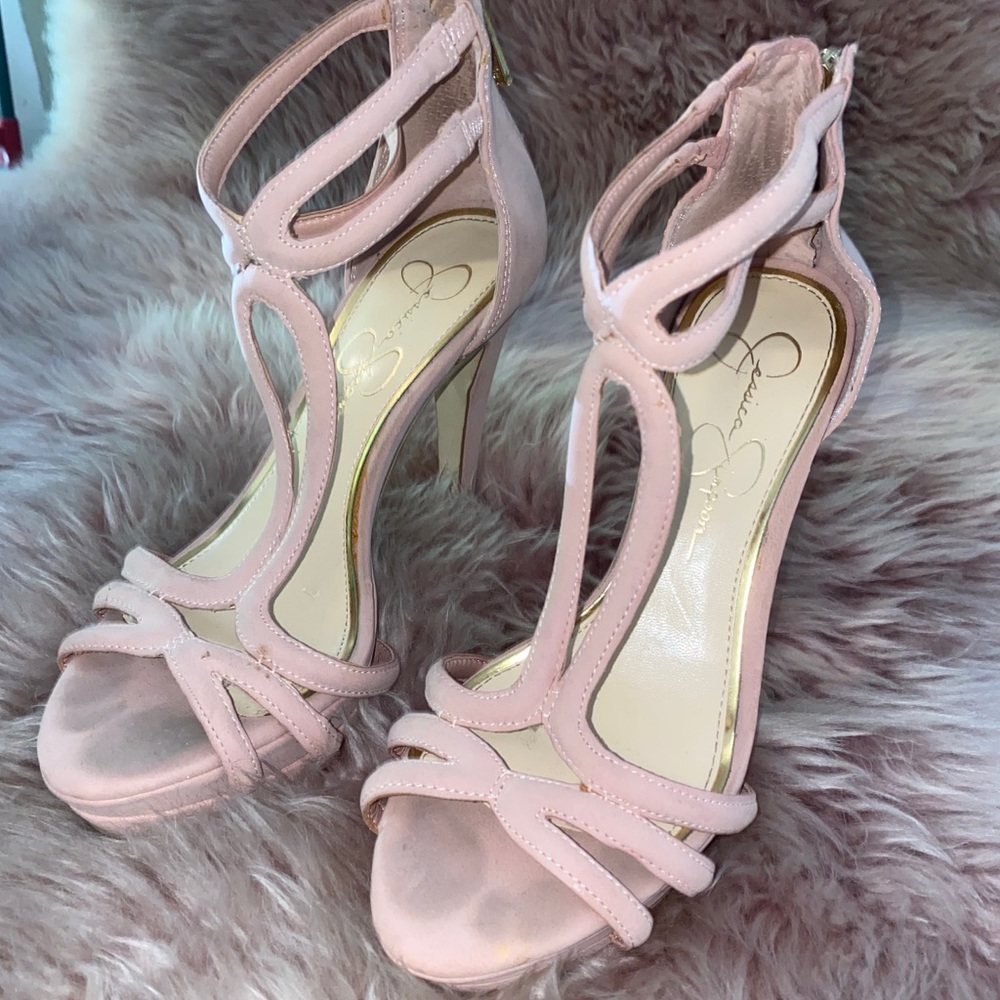 Jessica Simpson Blush Pink 5” Heels